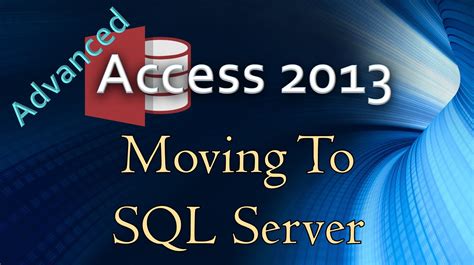 Read From Access To Sql Server Moving From Access To Microsoft Sql Server 