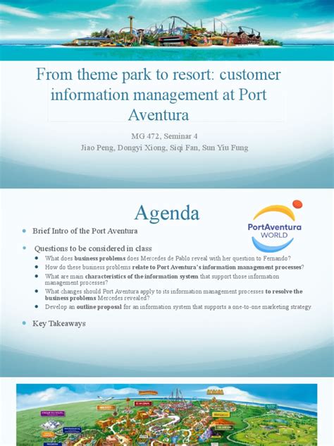 Download From Theme Park To Resort Customer Information Management At Port Aventura Download Free Pdf Ebooks About From Theme Park To Re 