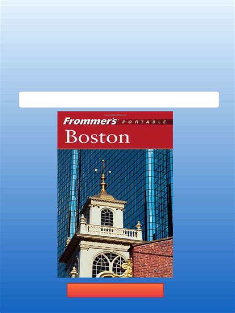 frommer s boston 2005