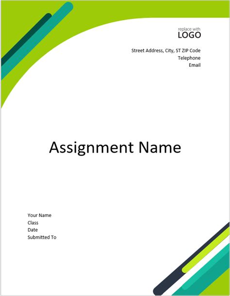 front page of assignment buitems students