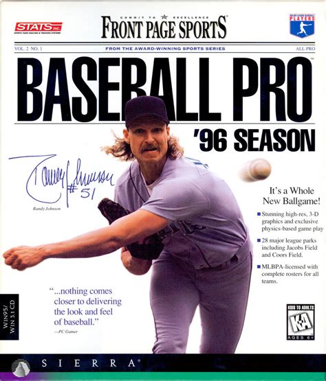 front page sports baseball 96 s