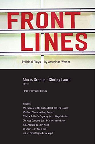 Full Download Front Lines Political Plays By American Women 