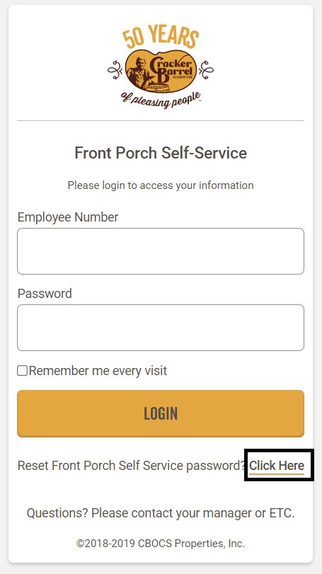 frontporchselfservice.crackerbarrel.com