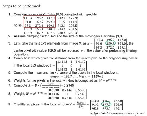 Frost Filter Matlab