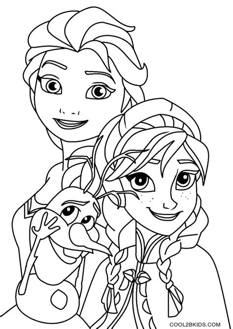 frozen coloring sheets