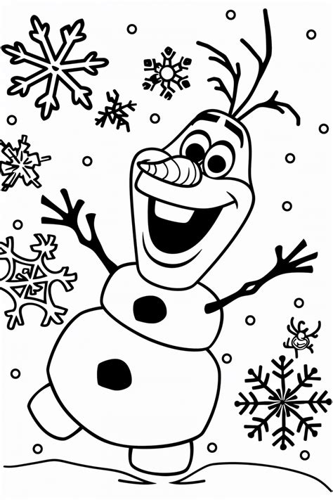 Frozen Olaf Printable