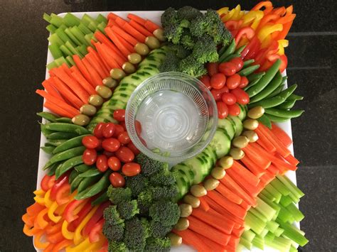 Fruit And Vegetable Trays Ideas