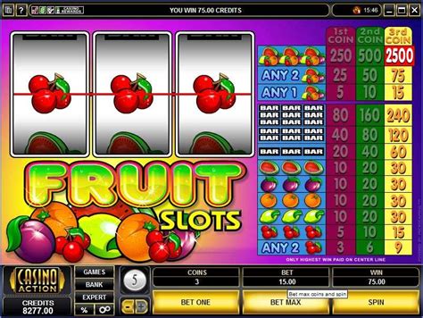 fruit line slot machine canada