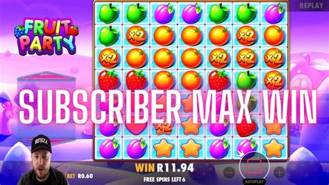 fruit party slot big win hvki france