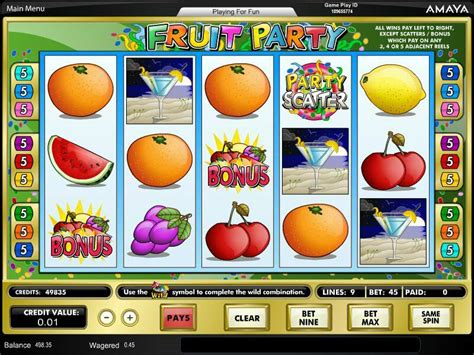 fruit party slot free Online Casino spielen in Deutschland