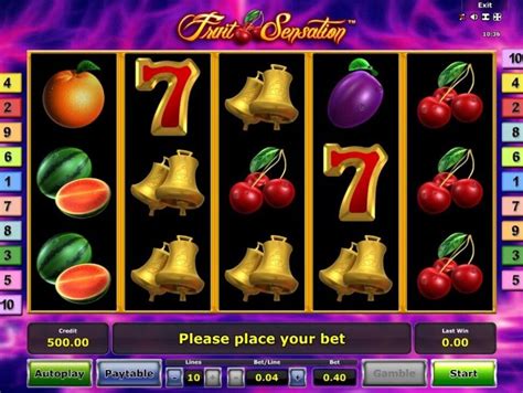 fruit sensation slot bedy