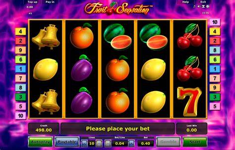 fruit sensation slot deutschen Casino