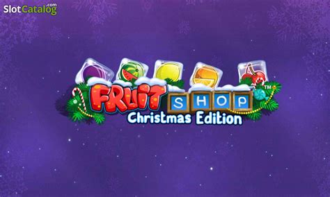 fruit shop christmas edition slot review
