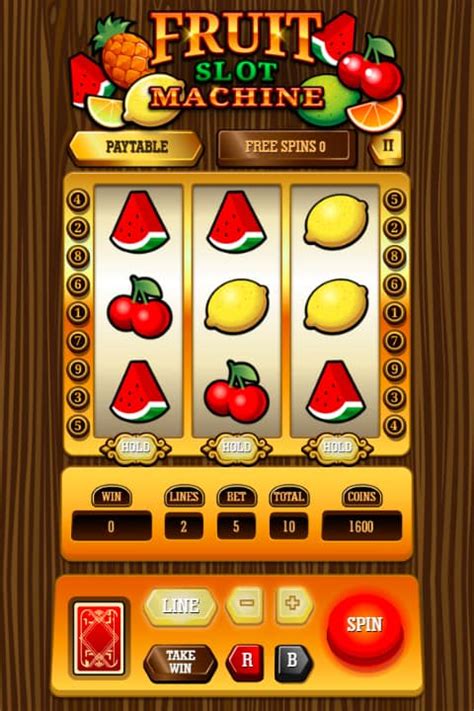 fruit slot machine/