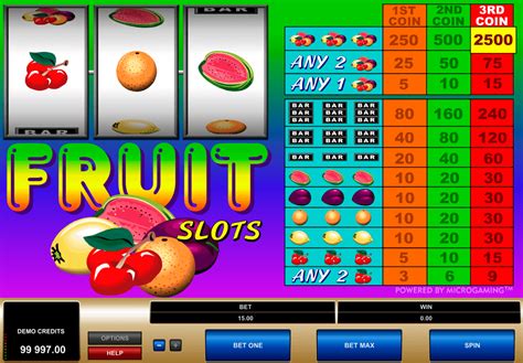 fruit slots te koop ebuf canada