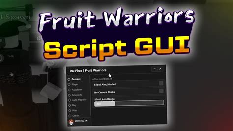 fruit warrior script #script #roblox #fruitwarriors TikTok