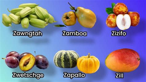 Fruta Con Z