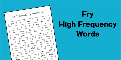 Fry High Frequency Words 8211 Valley Of The 4th Grade Fry Words - 4th Grade Fry Words