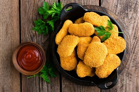 frysta nuggets i fritös