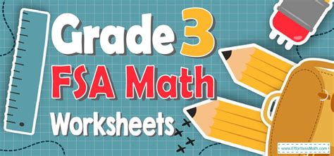 Read Fsa Practice Worksheets Grade 3 