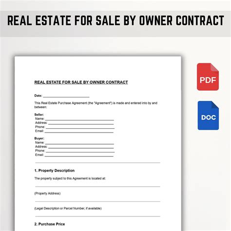Fsbo Contract Template