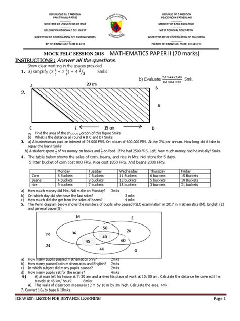 Fslc Question Papers 2004 2013
