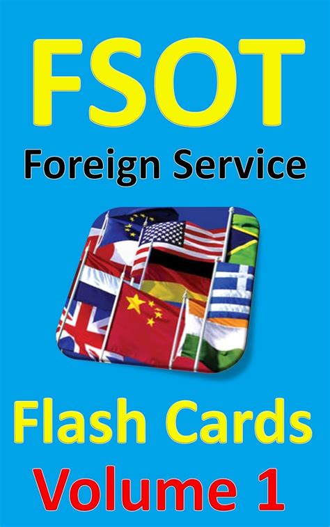 Fsot Flash Cards Foreign Service Officer Test Prep Volume 1