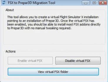 Fsx To Prepar3d Migration Tool Flightsim
