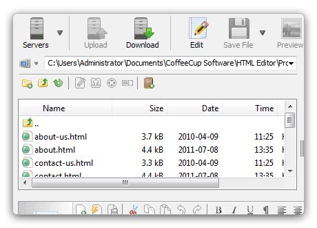 Ftp Html Editor