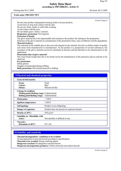 fuchs coolant msds