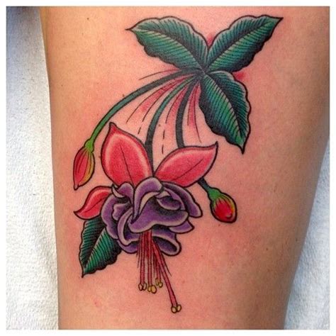 Fuchsia Flower Tattoos