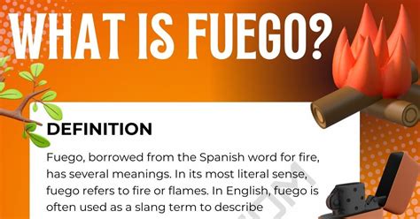 Fuego Meaning