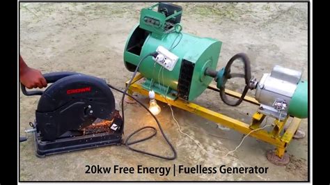 Fuelless Generator Plans