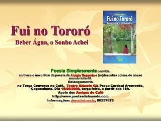 Fui No Tororó