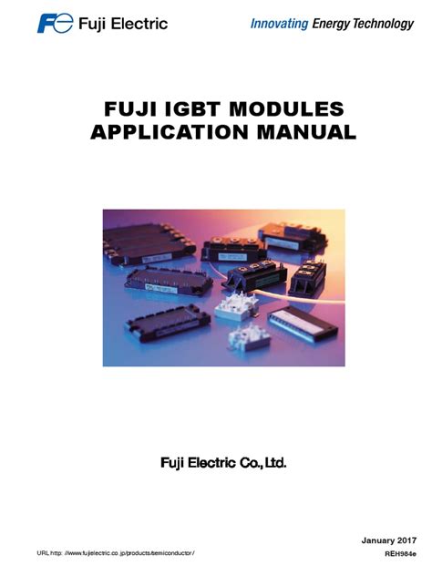 Fuji Igbt Modules Application Manual