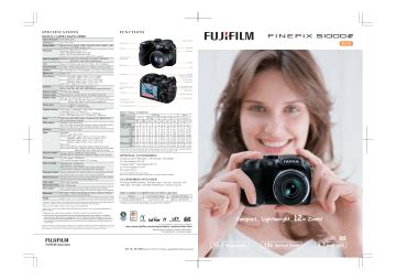 Read Fuji S1000 User Guide 