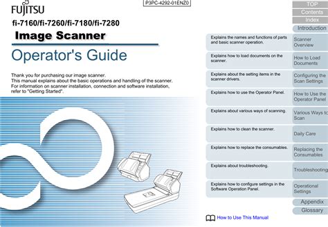 Download Fujitsu Scanner User Guide 