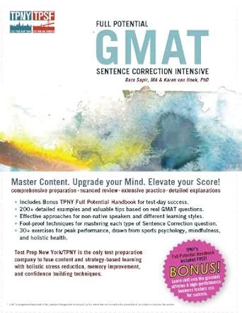 Full Potential Gmat Sentence Correction Intensive