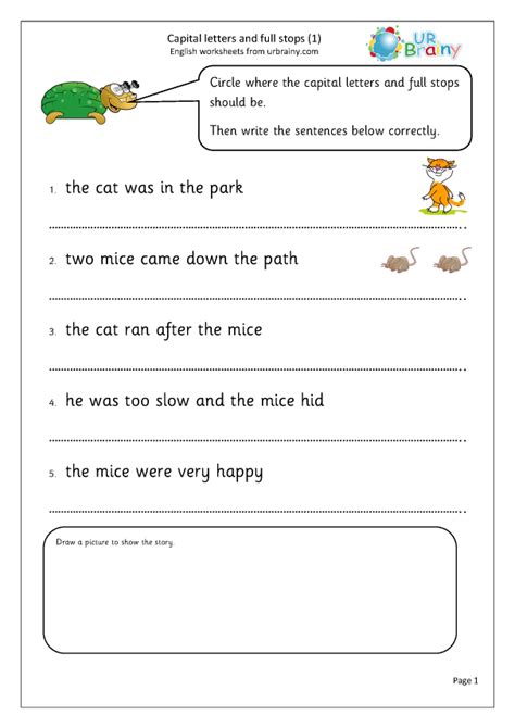 Full Stops Commas And Capital Letters Practice Missing Commas In Paragraphs Worksheet - Missing Commas In Paragraphs Worksheet