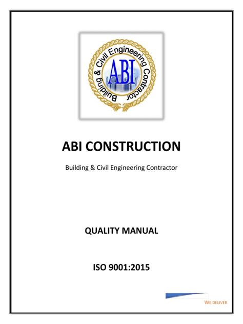 Read Full Version Construction Quality Manual Pdf 