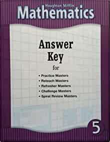 Read Full Version Houghton Mifflin Mathematics Answer Key Grade 5 Pdf 