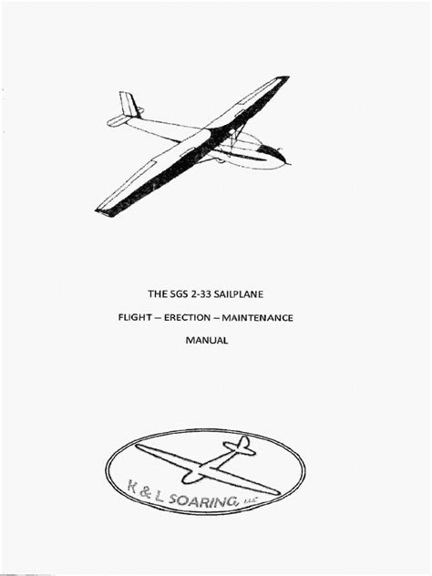 Download Full Version Sgs 2 33 Soaring Flight Manual Pdf 
