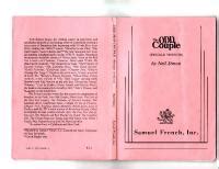 Read Full Version The Odd Couple Play Female Version Script Pdf 