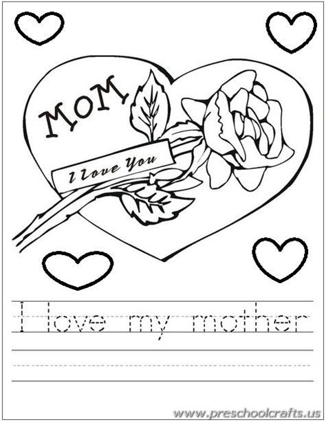 Fun 3 Pages Motheru0027s Day Tracing Pages Worksheets Mother S Day Worksheets For Preschool - Mother's Day Worksheets For Preschool