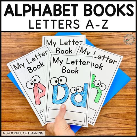Fun Alphabet Practice Books A Spoonful Of Learning Alphabets Writing Practice Books - Alphabets Writing Practice Books