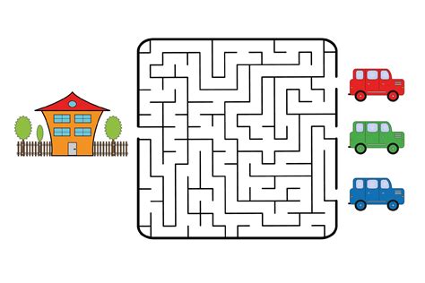 Fun And Free Mazes For Kids Printable Collective Maze Puzzles For Children - Maze Puzzles For Children