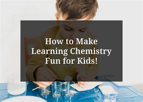 Fun Based Learning Chemistry