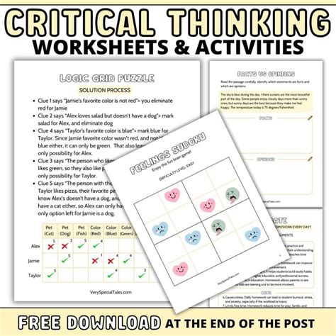 Fun Critical Thinking Activities For Nursing Students