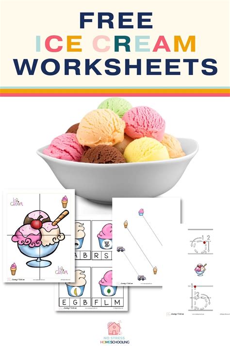 Fun Ice Cream Worksheets For Preschoolers Ice Cream Worksheets For Preschool - Ice Cream Worksheets For Preschool