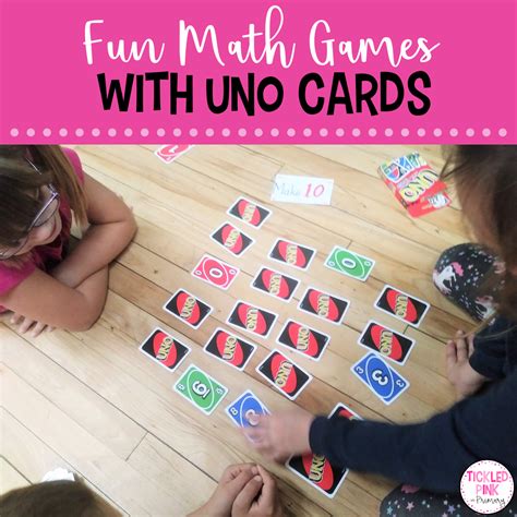 Fun Learning Math Activities With Uno Cards Happy Math Uno - Math Uno